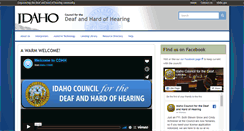Desktop Screenshot of cdhh.idaho.gov
