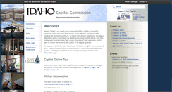 Desktop Screenshot of capitolcommission.idaho.gov
