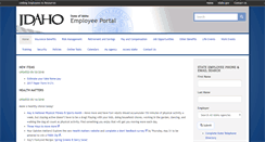 Desktop Screenshot of employee.idaho.gov