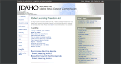 Desktop Screenshot of irec.idaho.gov