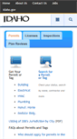 Mobile Screenshot of dbs.idaho.gov