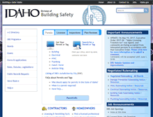 Tablet Screenshot of dbs.idaho.gov