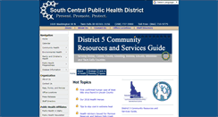 Desktop Screenshot of phd5.idaho.gov