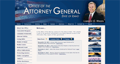 Desktop Screenshot of ag.idaho.gov