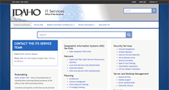 Desktop Screenshot of cio.idaho.gov