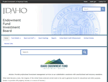 Tablet Screenshot of efib.idaho.gov